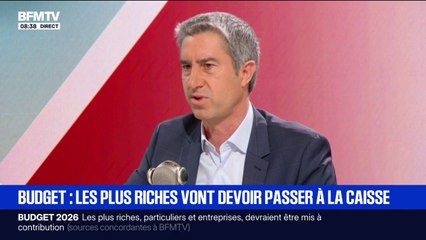 Taxation des plus riches: "Je suis favorable à ce qu'il y ait des mesures contraignantes sur ceux qui choisissent de ne pas appartenir à la patrie", affirme François Ruffin
