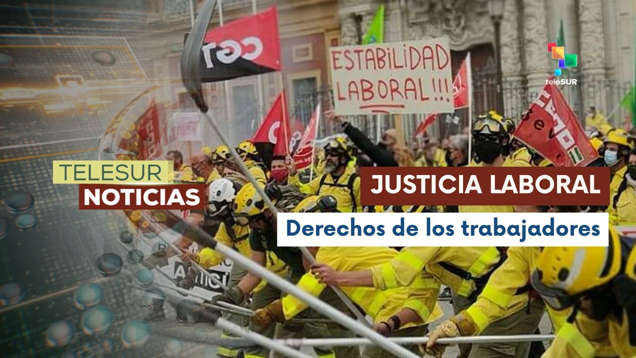 Bomberos forestales de Andalucía reclaman mejoras laborales - Vídeo ...