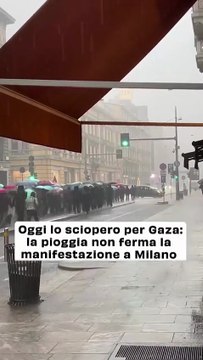 Sciopero e Mobilitazione a Milano: Solidarietà al Popolo Palestinese e Proteste Contro l'Invasione a Gaza