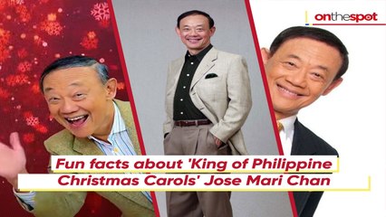 On the Spot: Fun facts about 'King of Philippine Christmas Carols' Jose Mari Chan