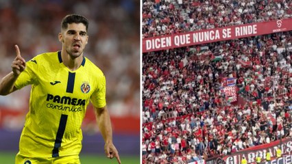 Cánticos y protestas del Pizjuán contra Manor Salomon