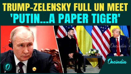 Trump’s Stunning U-Turn on Ukraine: Full Border Recovery Possible, Russia's 'Weakness' Exposed at UN