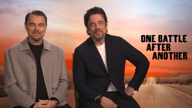 Une Bataille après l'autre : Leonardo DiCaprio et Benicio Del Toro nous parlent du film