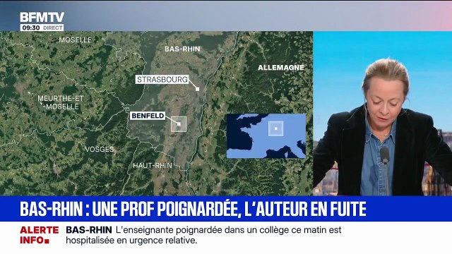 Bas-Rhin: une enseignante gravement blessée après avoir été poignardée par un élève de 14 ans