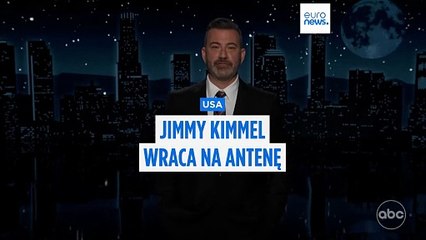 Jimmy Kimmel powraca na antenę i odnosi się do komentarzy na temat Charliego Kirka