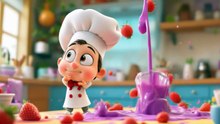Tiny Chef, Big Mess 🎶 | Hilarious Cooking Song!