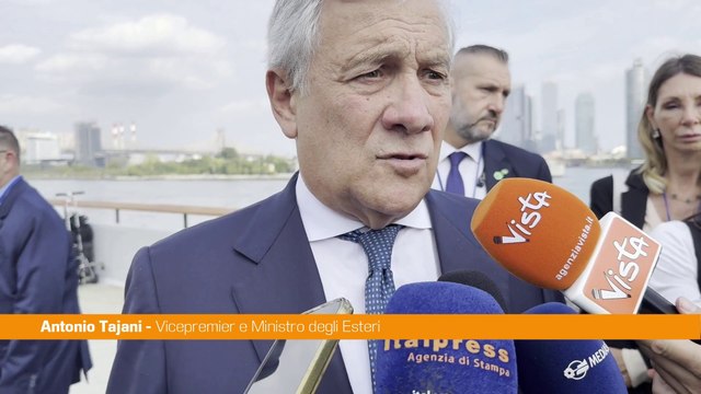 Tajani Favorevoli a riconoscere Stato di Palestina, ma senza Hamas