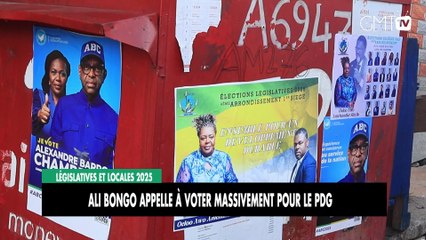 [#Reportage] Législatives et locales 2025 : Ali Bongo appelle à voter massivement pour le PDG
