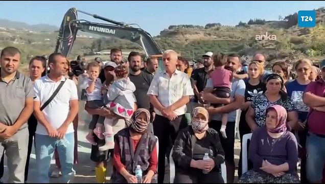 Samandağ Kurtderesi Mahallesi'nde polis müdahalesi: Burası bizim topraklarımız, buradan gitmeyeceğiz!