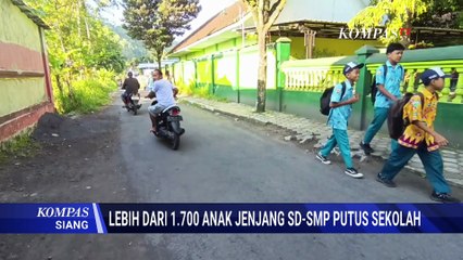 Lebih dari 1.700 Anak SD-SMP Putus Sekolah, Bupati Lumajang: Karena Faktor Ekonomi & Pernikahan Dini