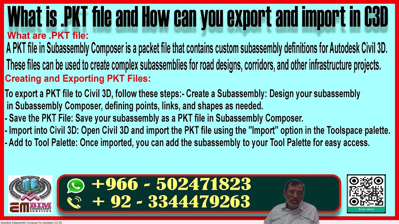 Creating and Exporting Custom Subassemblies in Civil 3Dسول تھری ڈی میں کسٹم سبسبلیز بنانا اور ایکسپورٹ کرناPart-08