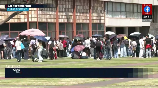 UNAM: estudiantes y académicos protestan por asesinato de alumno del CCH Sur