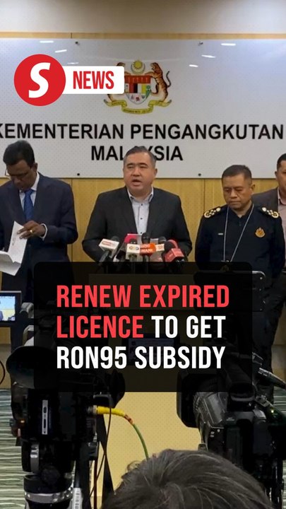 Minister urges 920,000 motorists to renew expired licences for RON95 subsidy