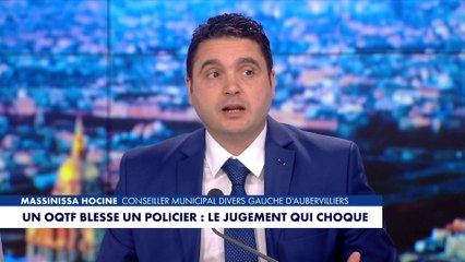 L'agression d'un policier par un OQTF qualifiée de «dommage» par Massinissa Hocine