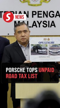 Over 6,000 luxury cars linked to RM35mil in unpaid road tax
