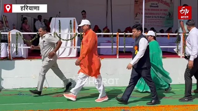 58वीं राज्य स्तरीय स्कूली खेल प्रतियोगिता का भिवानी में शुभारंभ, सांसद धर्मबीर सिंह ने की खास अपील- बच्चों को बनाएं खिलाड़ी, खेतों को बनाएं जैविक