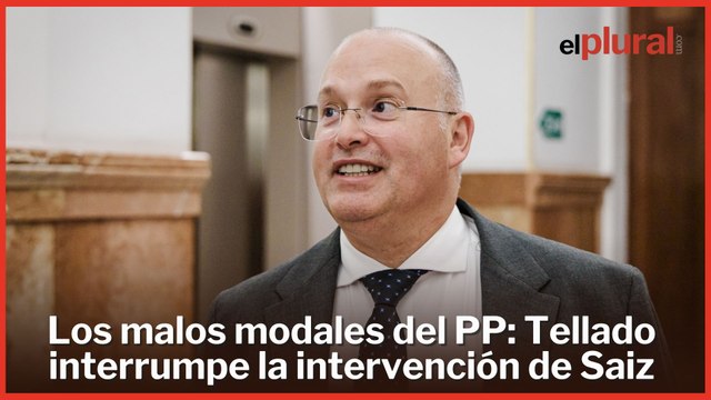 Los malos modales del PP: Tellado interrumpe la intervención de Elma Saiz