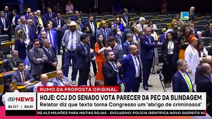 CCJ do Senado vai votar parecer contrário à PEC da Blindagem
