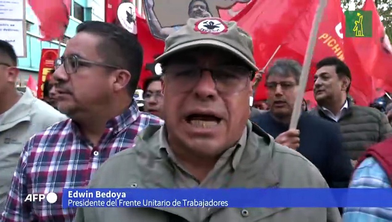 Presidente de Ecuador afirma que banda Tren de Aragua financia las protestas indígenas