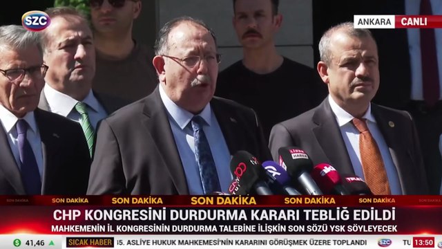 YSK: CHP İstanbul İl Kongresi devam edecek