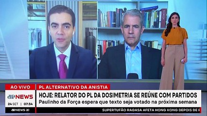 Relator do PL da Dosimetria terá reuniões com partidos nesta quarta (24); Vilela e D’Avila comentam