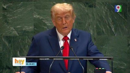 Donald Trump y su "Peculiar discurso en la ONU" | Hoy Mismo