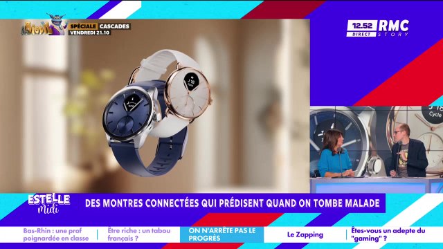 On n'arrête pas le progrès : Des montres connectées qui prédisent quand on tombe malade - 24/09