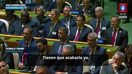 Trump en la ONU critica política de fronteras abiertas y cuestiona propósito del organismo