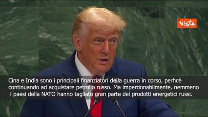 Trump: Cina e India sono i principali finanziatori della guerra in Ucraina