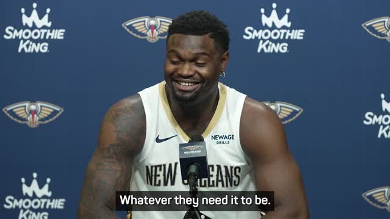 Zion Williamson ready to give everything for the Pelicans this season