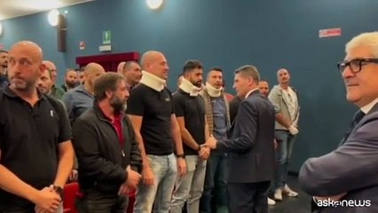 Capo Polizia incontra agenti feriti a manifestazione del 22 settembre