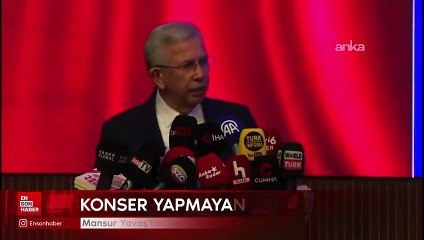 Mansur Yavaş'tan soruşturma sözleri: Konser yapmayan yer var mı?