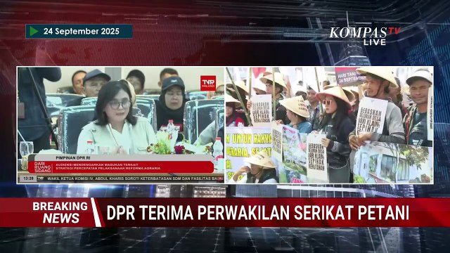 [FULL] Diterima DPR & 4 Menteri Prabowo, Serikat Petani Sampaikan 24 9 Tuntutan soal Reforma Agraria