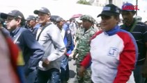 Venezuela, le milizie civili armate sfilano per le strade di Caracas contro gli Usa
