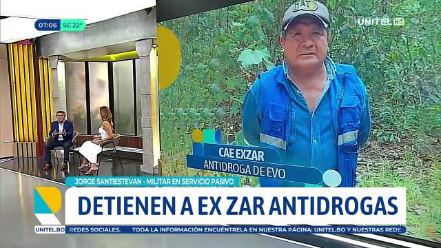 Analista dice que aprehensión del exzar antidrogas de Evo fue por “presión internacional” tras descertificación de Bolivia
