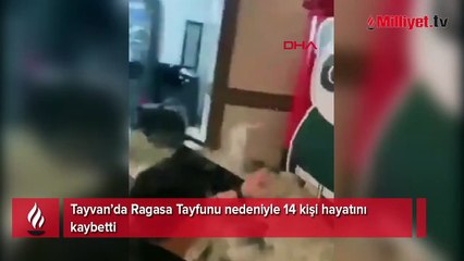 Tayvan’da Ragasa Tayfunu nedeniyle 14 kişi hayatını kaybetti