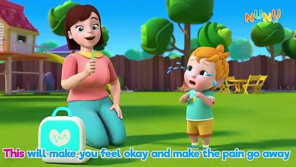 T"Boo Boo Song + More Nursery Rhymes & Kids Songs | Stay Calm & Feel Better | NuNu Tv"*.
