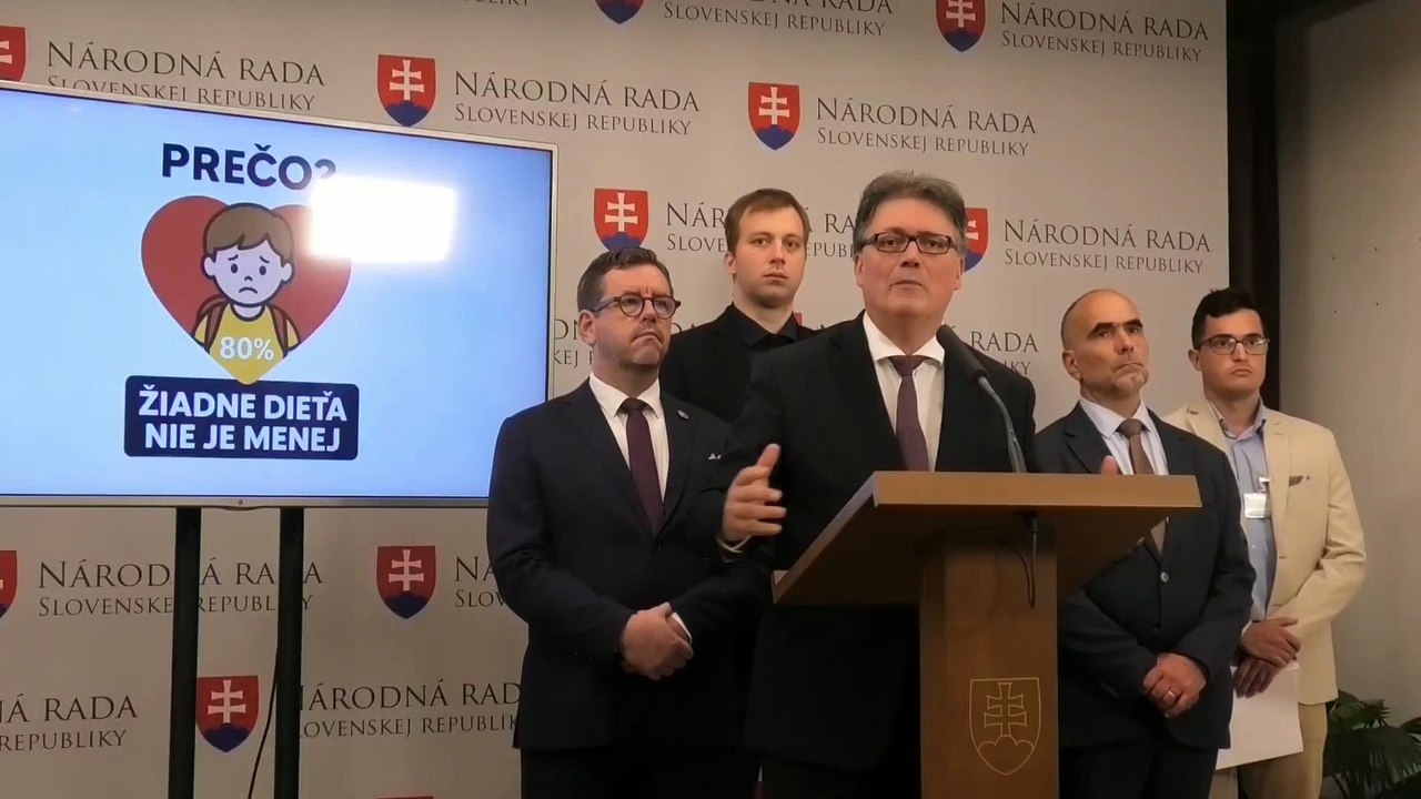 ZÁZNAM: KDH avizuje súbor pozmeňujúcich návrhov k zákonu o financovaní škôl