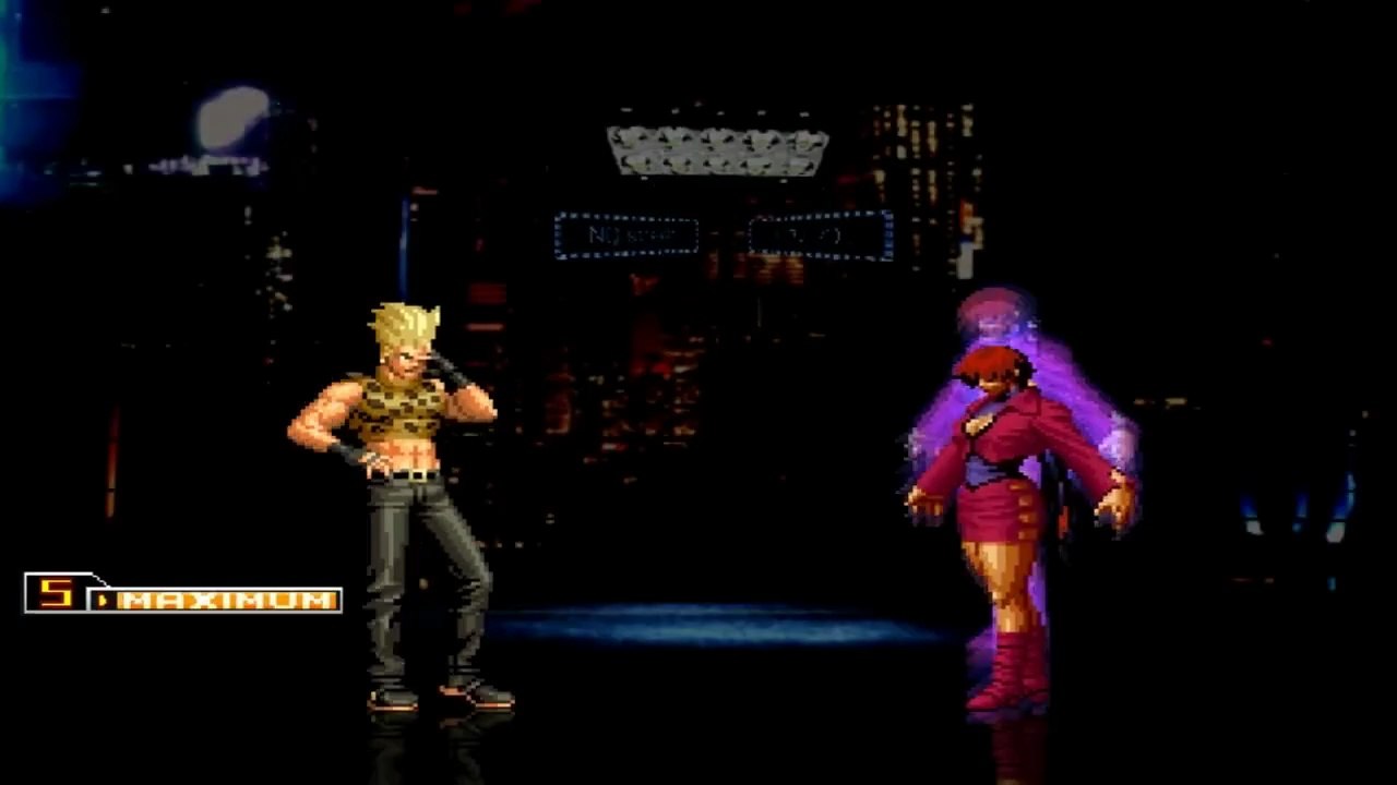 Benimaru Star VS Thunder Shermie [KOF MUGEN]