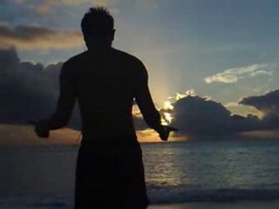 ipod dance on the beach saint-maartin/sint maarten