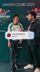 "Ça fait quoi quand Lewis dit que t'es une légende…?" 🔥