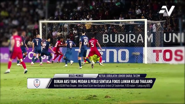 JDT buru kemenangan kedua di Piala Shopee
