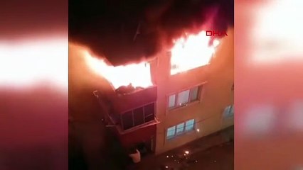 Bursa\'daki yangın faciasının görüntüleri ortaya çıktı