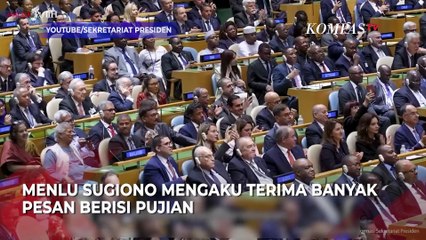 Menlu Sugiono Akui Banjir Pesan Isi Pujian dari Pemimpin Dunia usai Prabowo Pidato di PBB