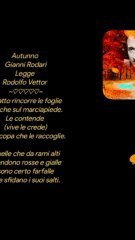 Autunno Gianni RodariLegge Rodolfo Vettor ~♡♡♡♡♡~Creative video annare53