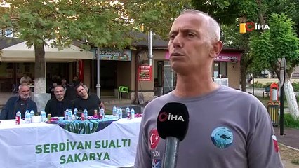 Fethiye\'de Dalgıçlar Öğle Namazını Suyun Metrelerce Altında Eda Etti