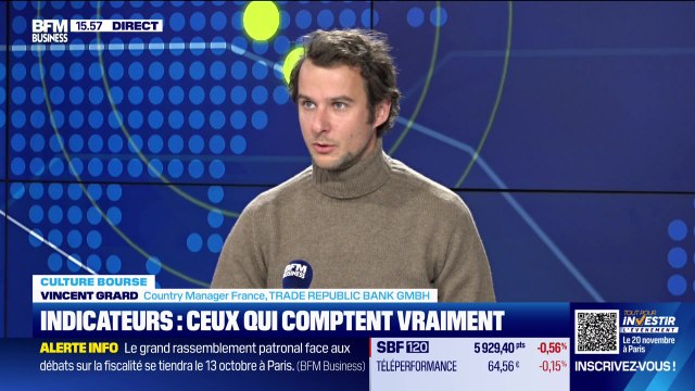 Culture Bourse : Indicateurs, ceux qui comptent vraiment, par Julie Cohen-Heurton - 24/09