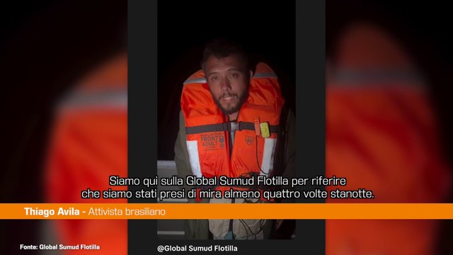 Droni contro Global Sumud Flotilla, attivisti Siamo in piena allerta