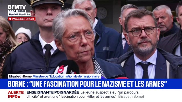 Enseignante poignardée en classe: Les jours de l'enseignante ne sont pas en danger [...] le jeune est toujours dans une situation critique , indique Élisabeth Borne, ministre de l'Éducation nationale démissionnaire