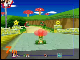 Mario Kart 64: Amped Up online multiplayer - n64